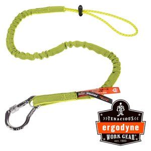 2 x Ergodyne Squids 3100 Tool Lanyard bundle w/ Single Carabiner - 10lbs - NEW